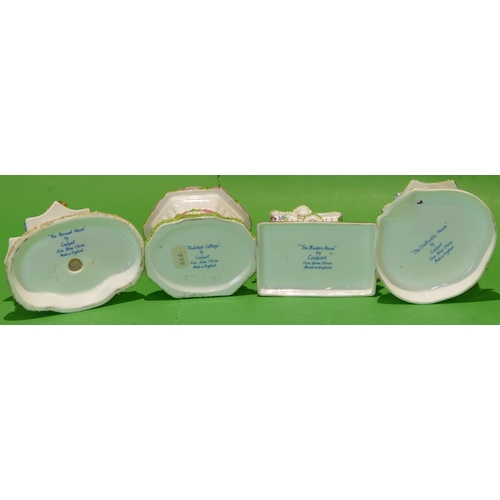 43 - 4 x Coalport Pastel Burners 