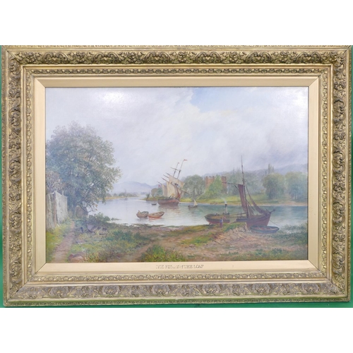 247 - James Hall, Cranstone 19th Century Oil on Canvas 