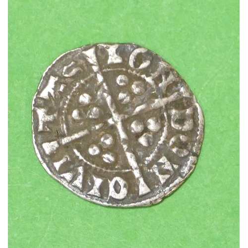 611 - A Knights Templar Silver Small Coin.