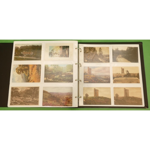 811 - A Large Album of Local Dorking Postcards, Mill pond, High street, Brockham green, Buckland village, ... 