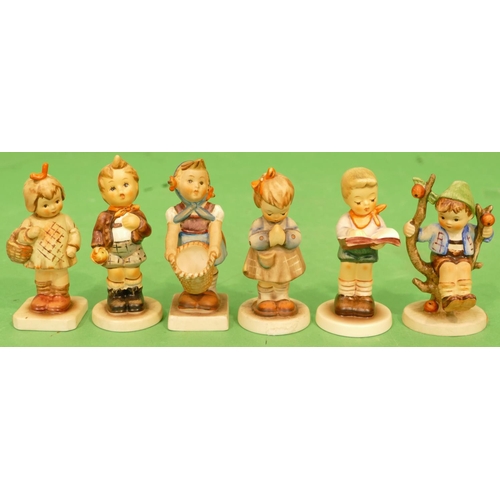 93 - 6 x Goebel Figures 