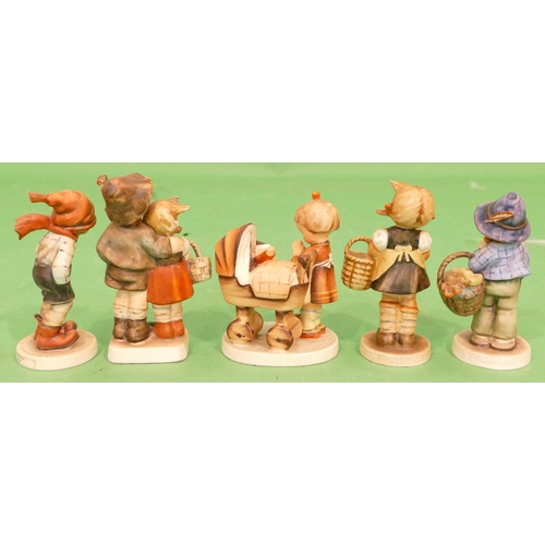 95 - 5 x Larger Goebel Figures 