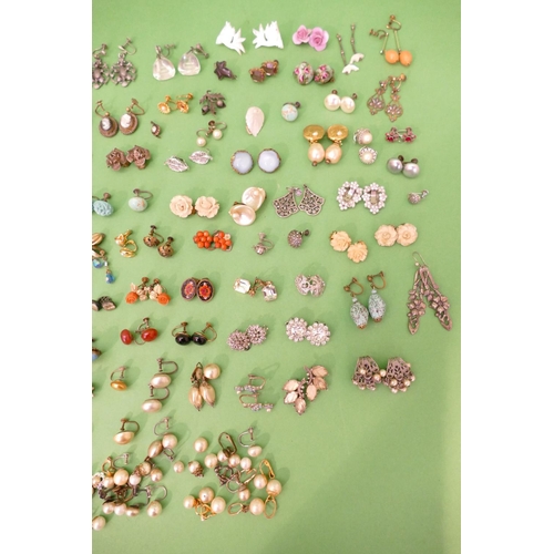 440 - A Large Quantity of Various Earrings.