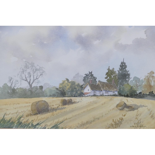 186 - David Balder, 2 Watercolours 