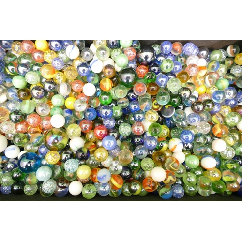 29 - A Large Quantity of Various Marbles, approximately 200-300.