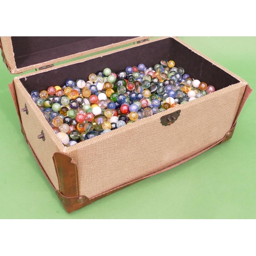 29 - A Large Quantity of Various Marbles, approximately 200-300.