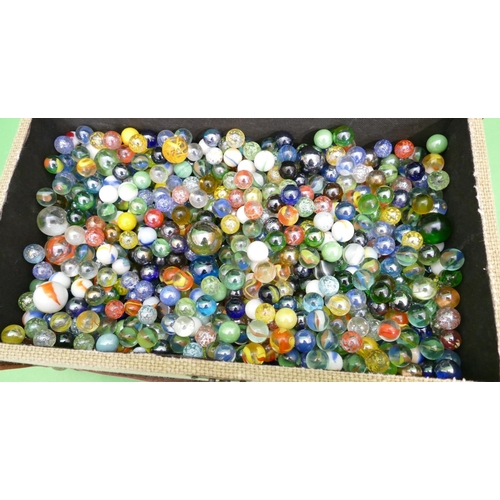 29 - A Large Quantity of Various Marbles, approximately 200-300.