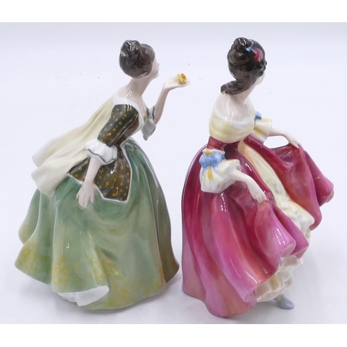 14 - 2 Royal Doulton figurines 