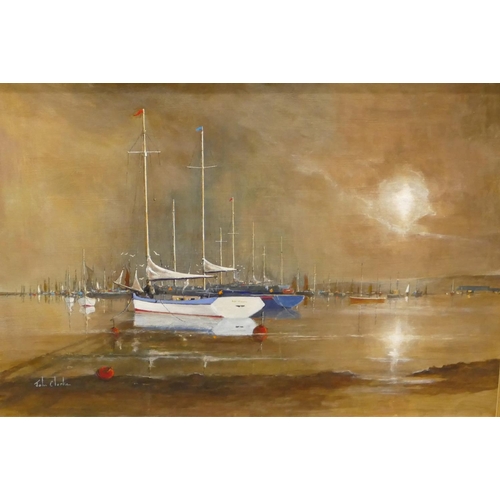 193 - John Clarke marine oil on board 