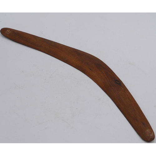 801 - An Australian boomerang, 58cm long