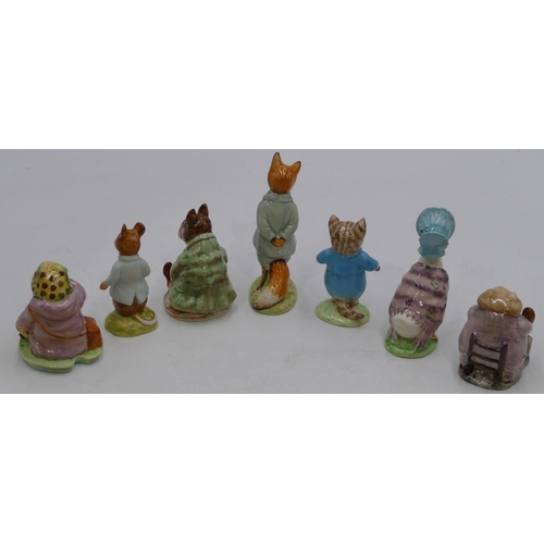 83 - 7 Beswick Beatrix Potter figures 