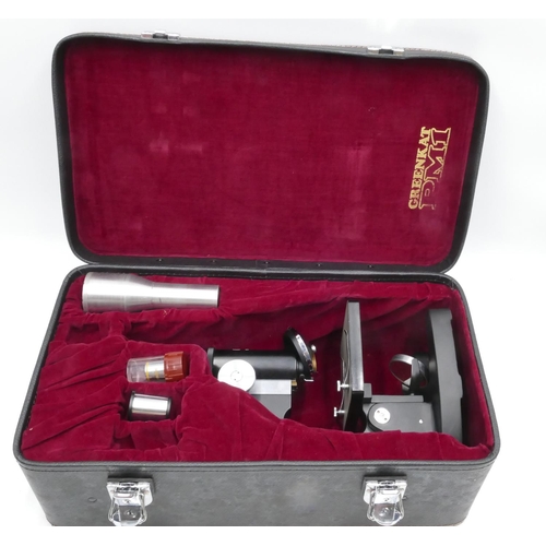 831 - Greenkat PM1 microscope no. 219331 in case.