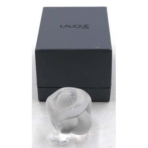 103 - A Lalique frosted glass 