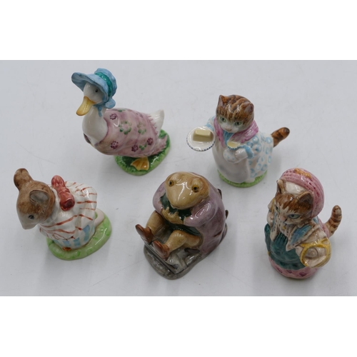 107 - 5 Beswick Beatrix Potter figures 