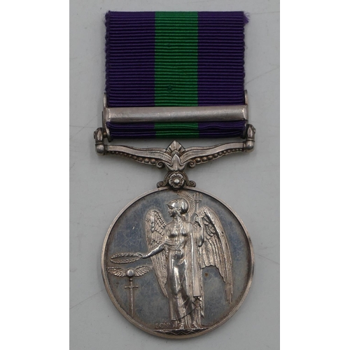 459 - A General Service Medal with Palestine 1945-48 bar 