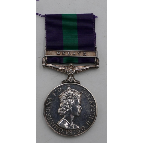 463 - A British Army General Service medal with Malaya bar 