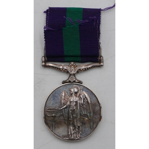 463 - A British Army General Service medal with Malaya bar 