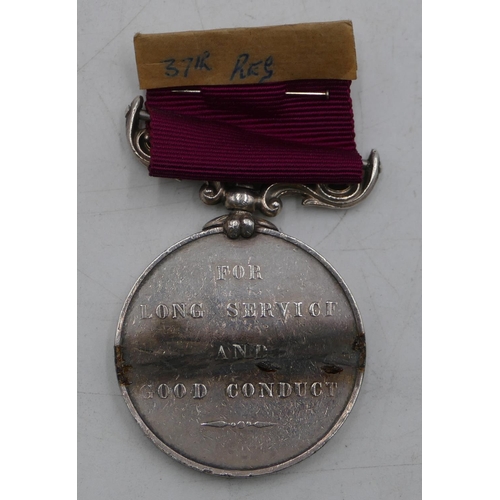 477 - A Lond Service and Good Conduct medal with ribbon 