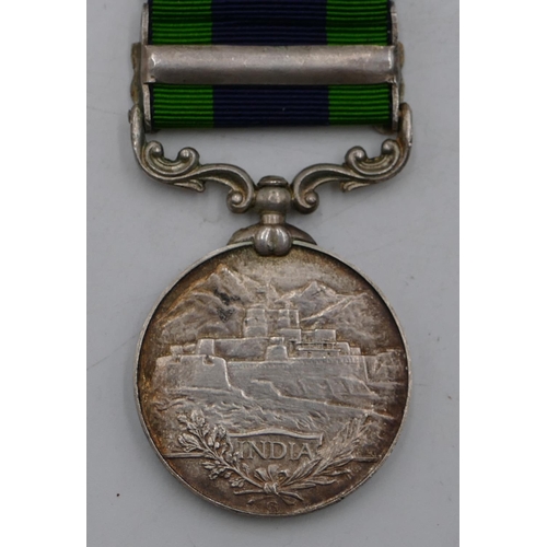 486 - A George V India Campaign medal with AFGHANISTAN N.W.F 1919 bar, with ribbon 