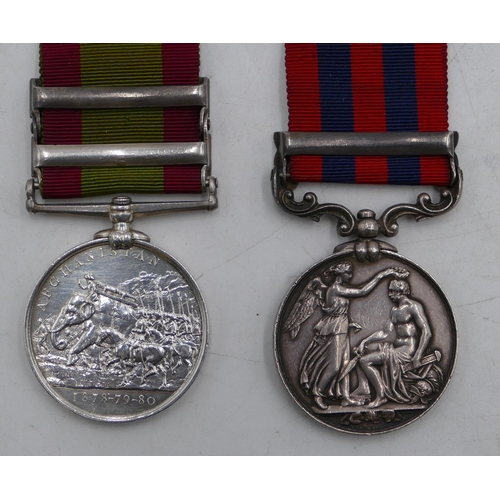 490 - A Victoria India General Service medal with BURMA 1885-7 bar, with ribbon 