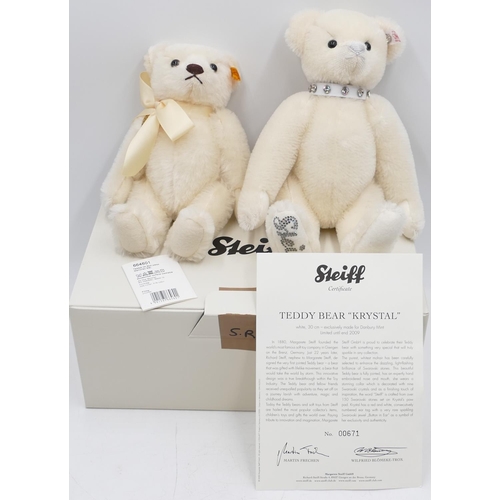 708 - A modern Steiff teddy bear 