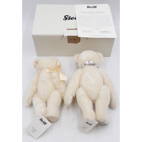 708 - A modern Steiff teddy bear 