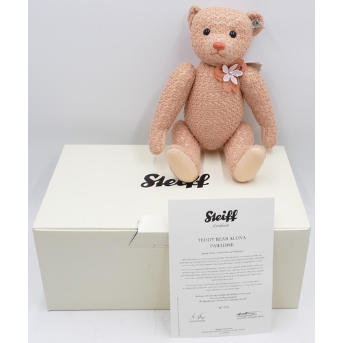 718 - A modern Steiff teddy bear 