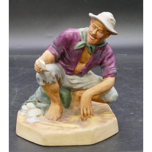 131 - A Royal Doulton matt figurine 