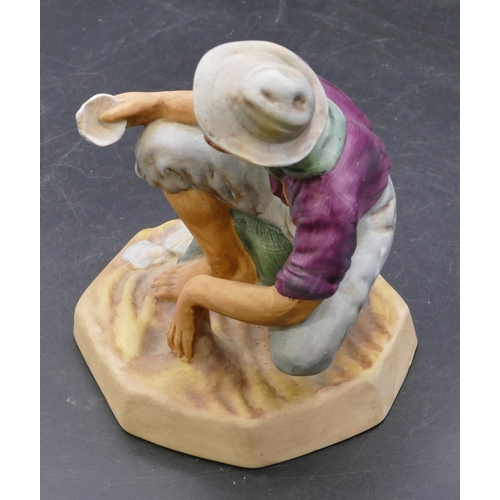 131 - A Royal Doulton matt figurine 