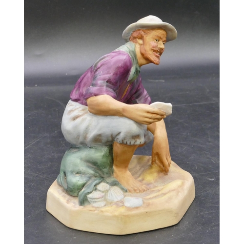 131 - A Royal Doulton matt figurine 