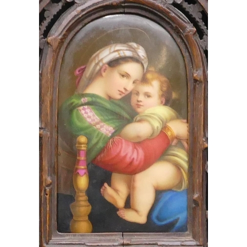 177 - A 19th Century Berlin style porcelain plaque 