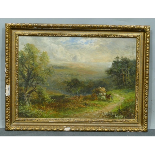 244 - George Turner 19th Century oil on canvas 