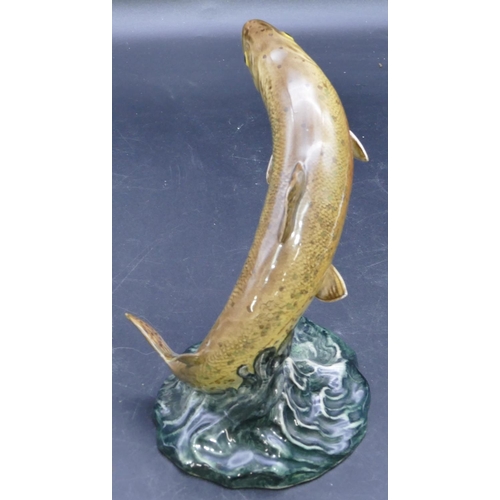 35 - A Beswick figure of a trout 1032, 16.5cm high.