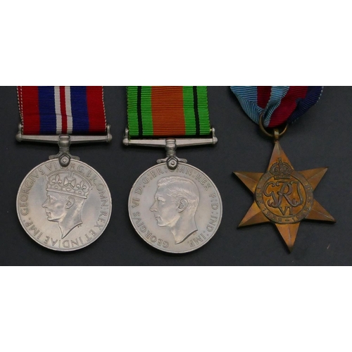 450 - 3 WWII medals 