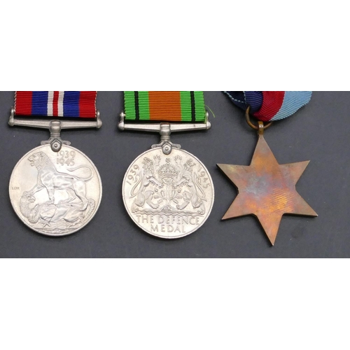 450 - 3 WWII medals 