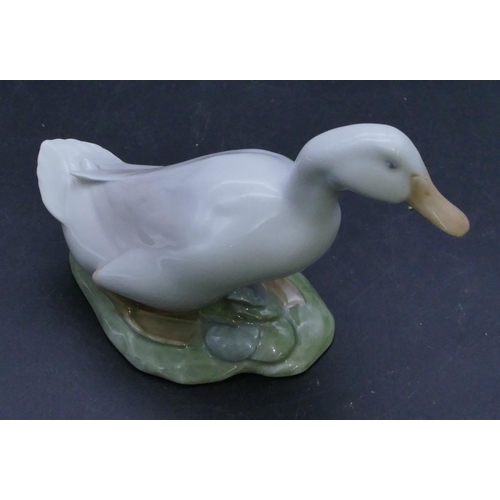 69 - A Royal Copenhagen figure of a duck 1192, 10cm high.