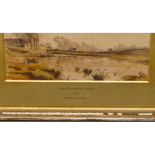 186 - William Noy Wilkins, a pair of watercolours 