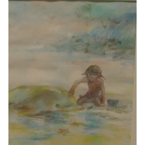 189 - C.  Broadley, 2 illustrated pastels from 