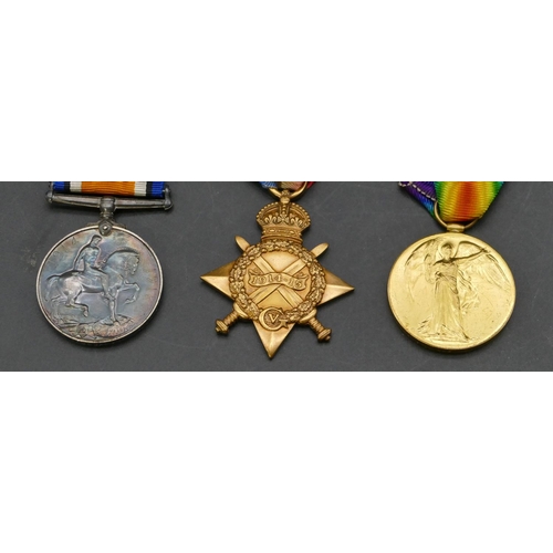 401 - 3 WWI medals, 1914-18 medal, War medal, 1914-15 Star 