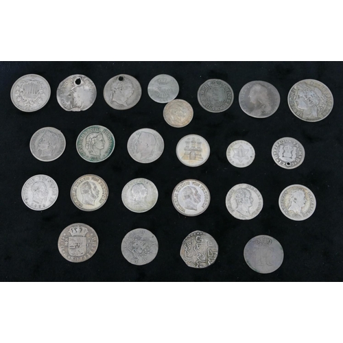 483 - 4 18th Century silver Continental coins 