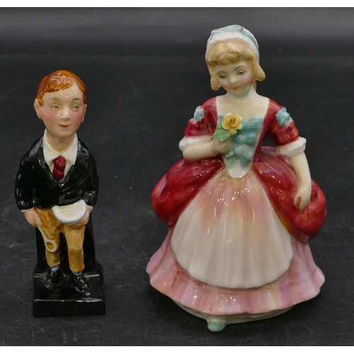 76 - A small Royal Doulton figurine 