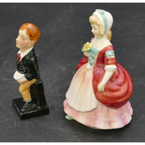 76 - A small Royal Doulton figurine 