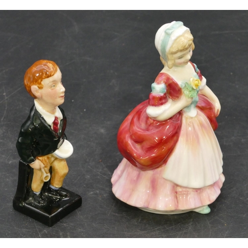 76 - A small Royal Doulton figurine 