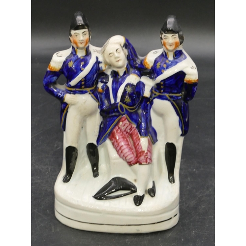 85 - A 19th Century Staffordshire group 