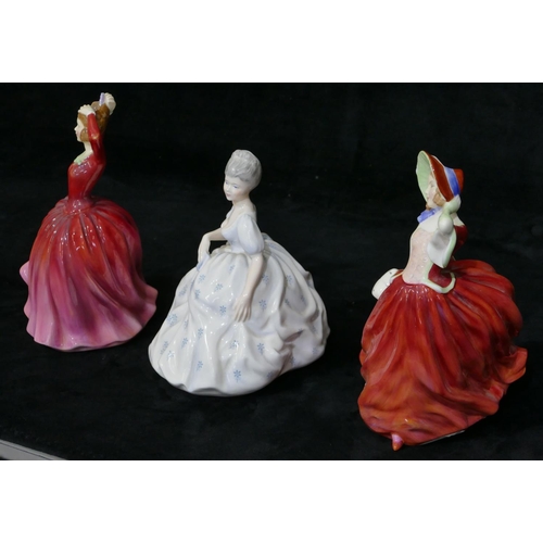 44 - 2 Royal Doulton figurines 