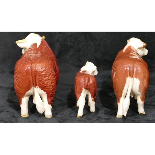 85 - A Beswick Hereford bull 