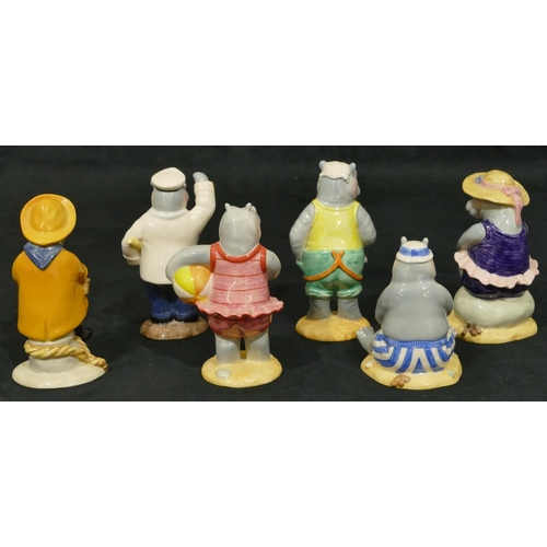 168 - A set of 6 Beswick figures 