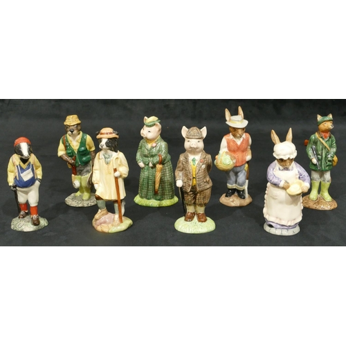 169 - A set of 8 Beswick 