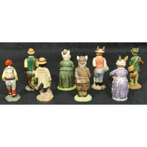 169 - A set of 8 Beswick 