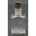 Rene Lalique (French 1860-1945) L'Effleurt scent bottle, Coty-15 designed 1912, frosted and grey sta... 